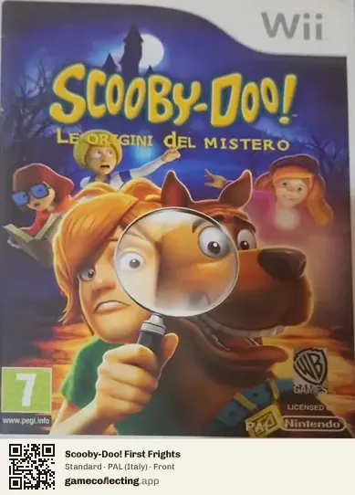Scooby-Doo! First Frights Nintendo Wii, Italy box front