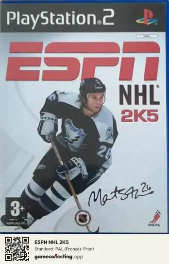ESPN NHL 2K5 PlayStation 2, France box front