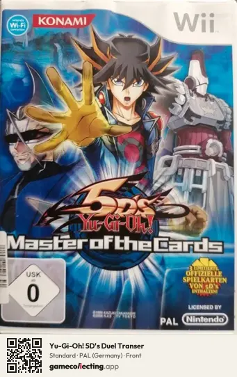 Yu-Gi-Oh! 5D's Duel Transer Nintendo Wii, Germany box front