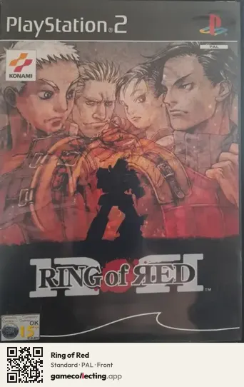 Ring of Red PlayStation 2, PAL box front