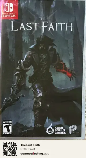 The Last Faith Nintendo Switch, NTSC box front