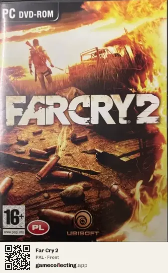 Far Cry 2 Computer, PAL box front