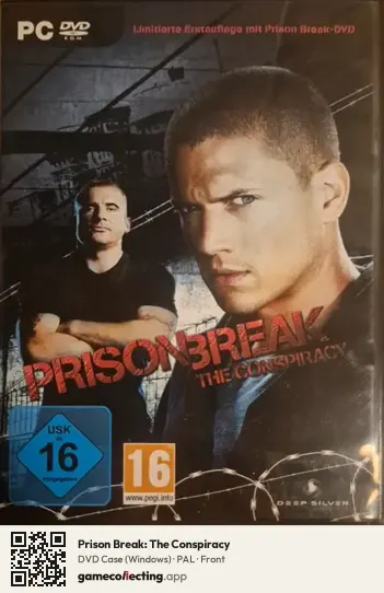 Prison Break: The Conspiracy Computer, PAL box front