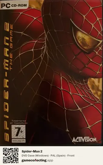 Spider-Man 2 Computer, Spain box front