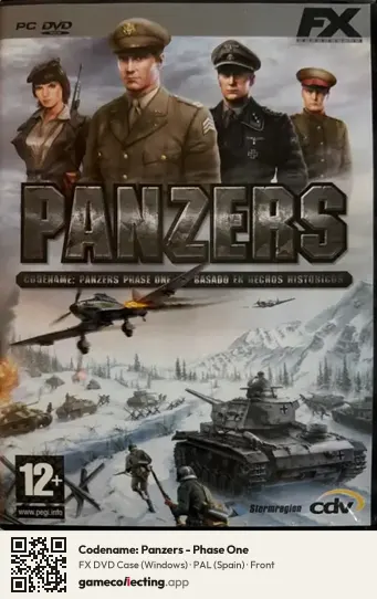 Codename: Panzers - Phase One Computer, Spain box front
