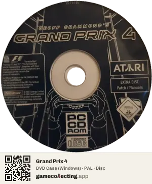 Grand Prix 4 Computer, PAL disc