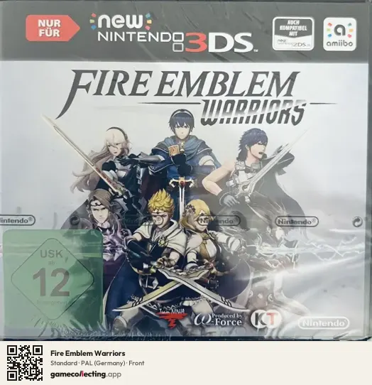 Fire Emblem Warriors Nintendo 3DS, Germany box front