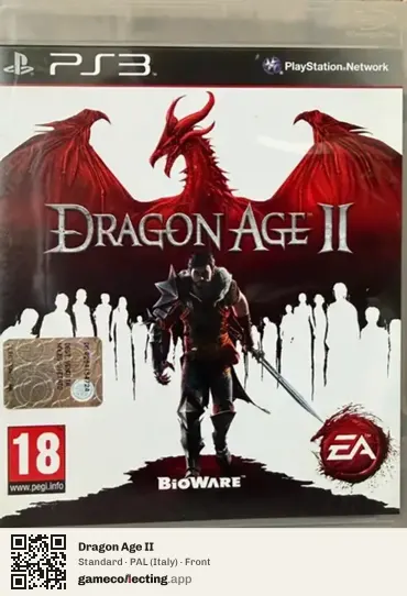 Dragon Age II PlayStation 3, Italy box front
