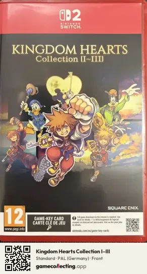Kingdom Hearts Collection I–III Nintendo Switch 2, Germany box front
