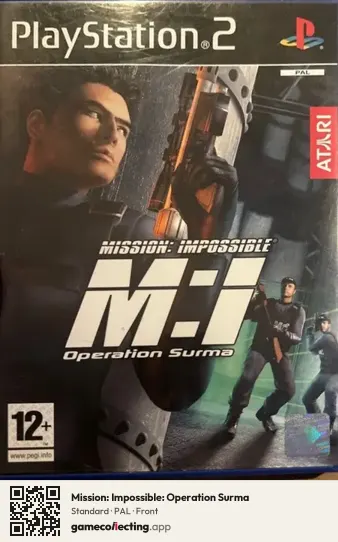 Mission: Impossible: Operation Surma PlayStation 2, PAL box front