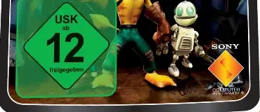 Ratchet & Clank: Size Matters, the USK square on its front