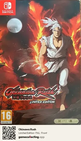 Okinawa Rush Nintendo Switch, PAL box front