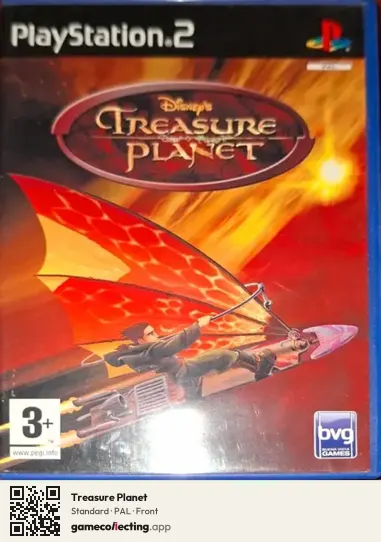 Treasure Planet PlayStation 2, PAL box front