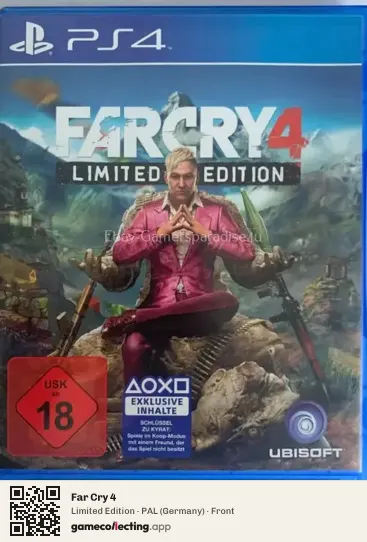 Far Cry 4 PlayStation 4, Germany box front
