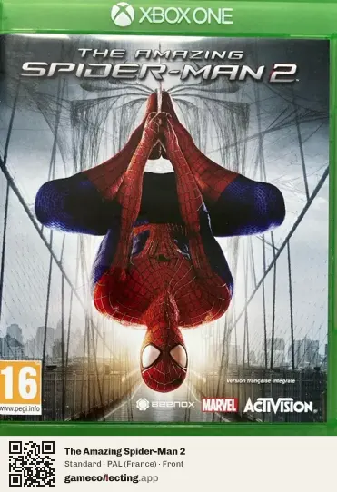 The Amazing Spider-Man 2 Xbox One, France box front