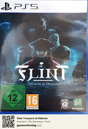 Flint: Treasure of Oblivion PlayStation 5, Germany box front
