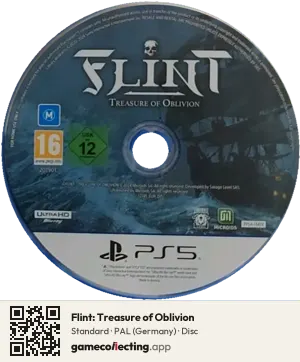 Flint: Treasure of Oblivion PlayStation 5, PAL disc