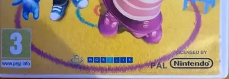 My Baby First Steps, the PEGI square on its front