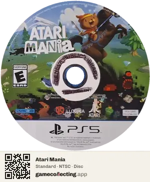Atari Mania PlayStation 5, NTSC disc