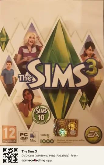 The Sims 3 Computer, Italy box front