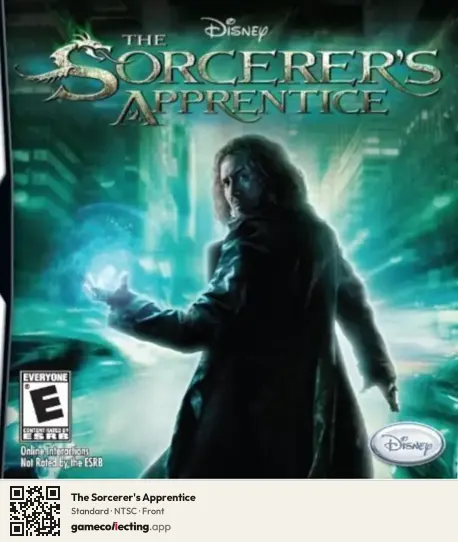 The Sorcerer's Apprentice Nintendo DS, NTSC box front