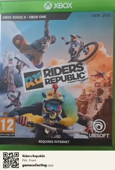 Riders Republic Xbox One, PAL box front