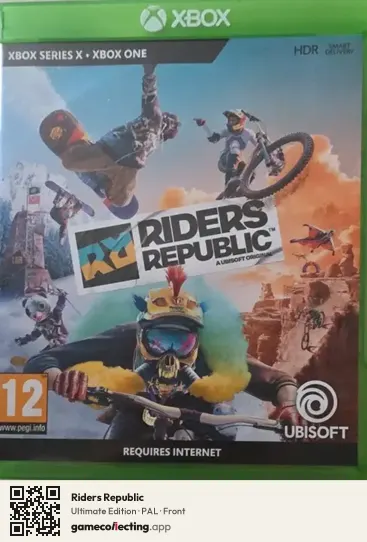 Riders Republic Xbox One, PAL box front