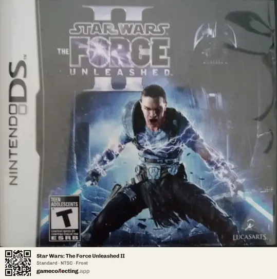 Star Wars: The Force Unleashed II Nintendo DS, NTSC box front