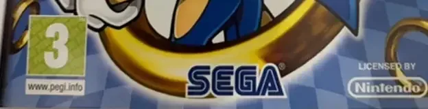 Sonic Classic Collection, the PEGI square on its front