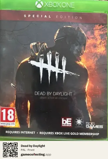 Dead by Daylight Xbox One, PAL box front