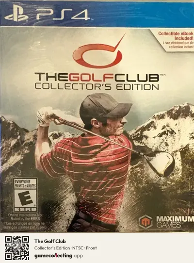 The Golf Club PlayStation 4, NTSC box front
