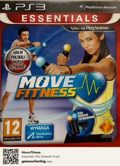 Move Fitness PlayStation 3, Poland box front
