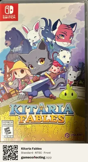 Kitaria Fables Nintendo Switch, NTSC box front