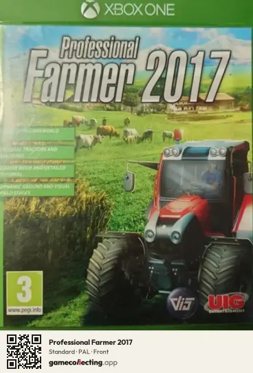 Professional Farmer 2017 Xbox One, PAL box front