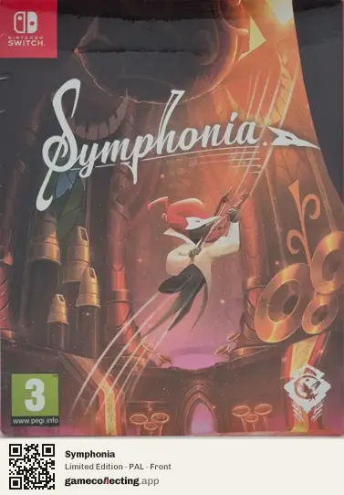 Symphonia Nintendo Switch, PAL box front
