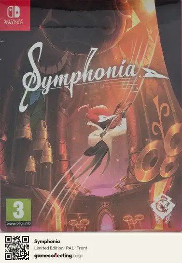 Symphonia Nintendo Switch, PAL box front