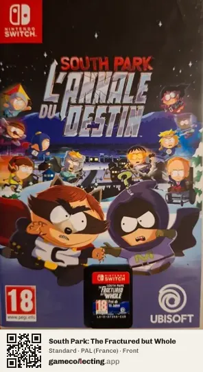South Park: The Fractured but Whole Nintendo Switch, France box front