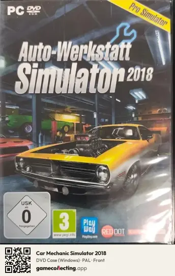 Car Mechanic Simulator 2018 Computer, PAL box front