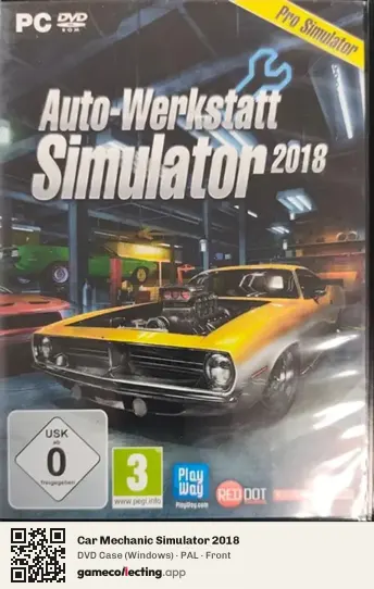 Car Mechanic Simulator 2018 Computer, PAL box front