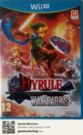 Hyrule Warriors Nintendo Wii U, France box front