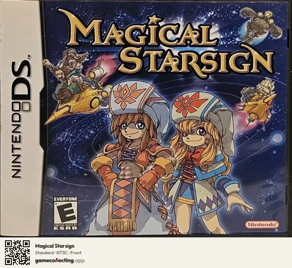 Magical Starsign Nintendo DS, NTSC box front