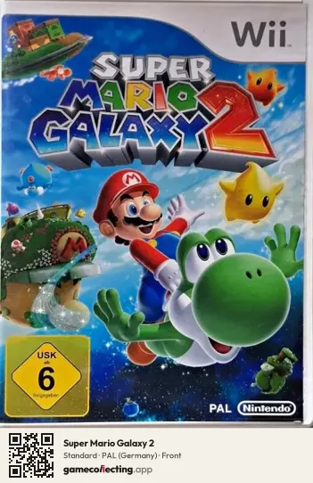 Super Mario Galaxy 2 Nintendo Wii, Germany box front