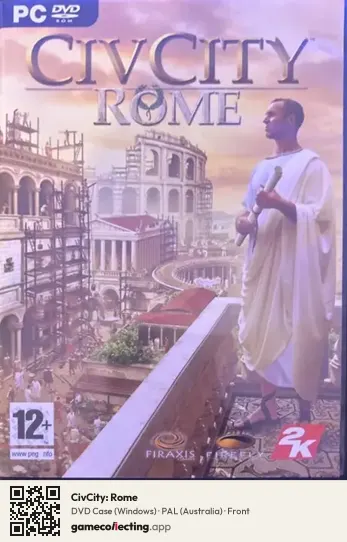 CivCity: Rome Computer, Australia box front