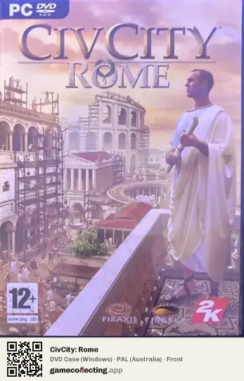 CivCity: Rome Computer, Australia box front