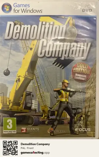 Demolition Company Computer, PAL box front