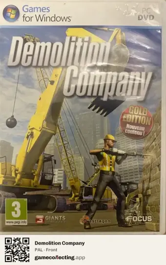 Demolition Company Computer, PAL box front
