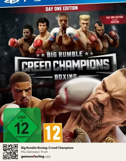 Big Rumble Boxing: Creed Champions PlayStation 4, Germany box front