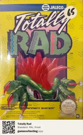 Totally Rad Nintendo Entertainment System, PAL box front