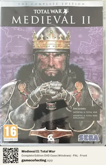 Medieval II: Total War Computer, PAL box front