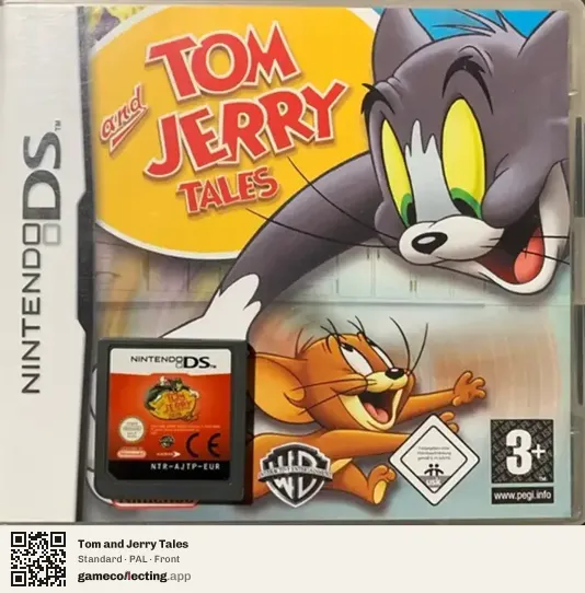 Tom and Jerry Tales Nintendo DS, PAL box front